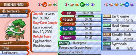 mega torterra|pokemon torterra best moveset.
